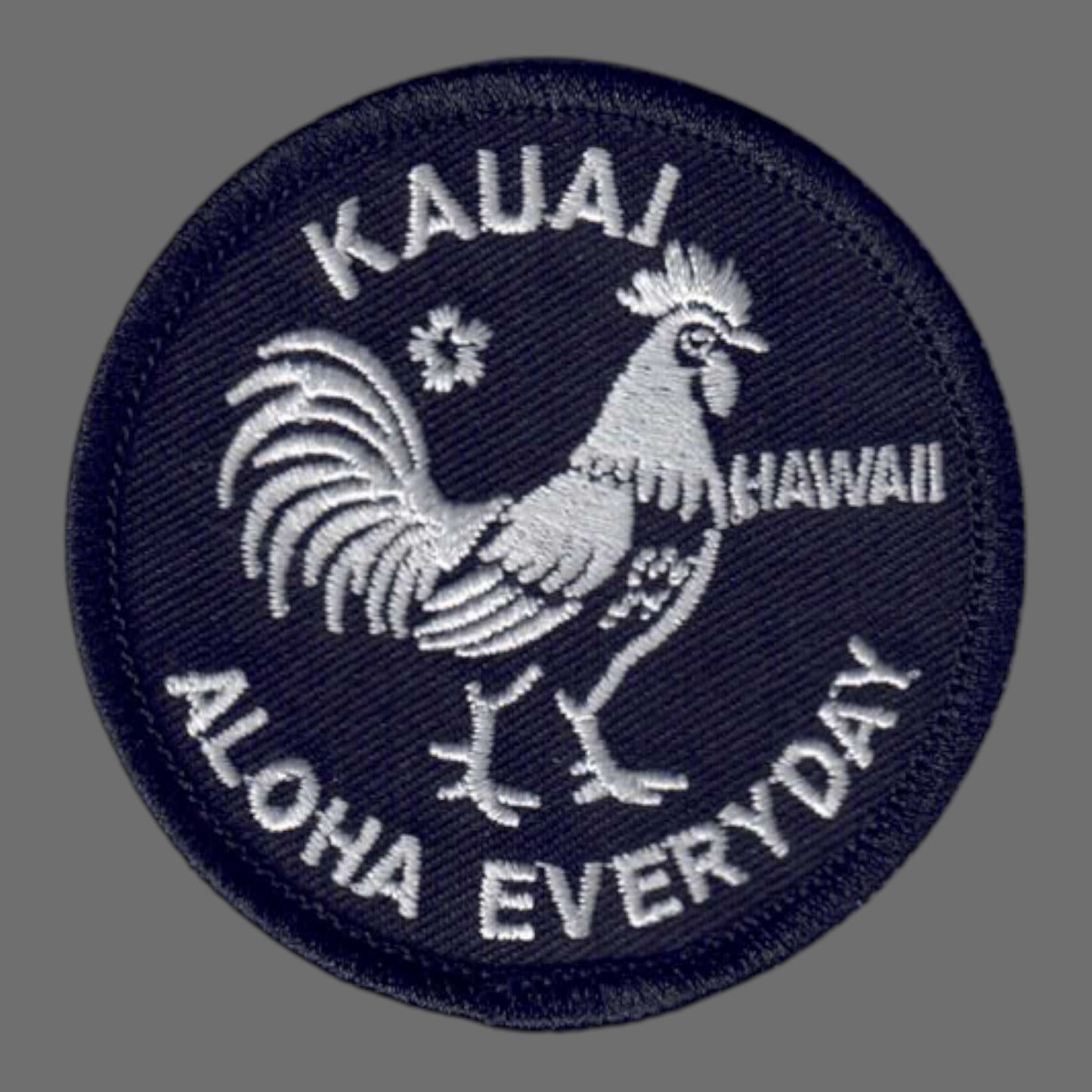 Kauai Hawaii Rooster Souvenir Patch - 10622