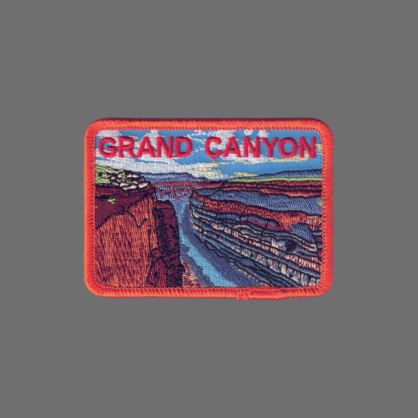 GRAND CANYON Souvenir Patch Rectangle - 1148