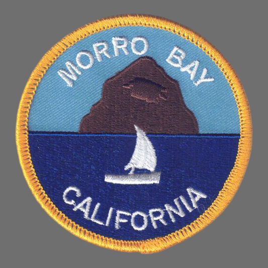 MORRO BAY Rock Souvenir Patch - 4552