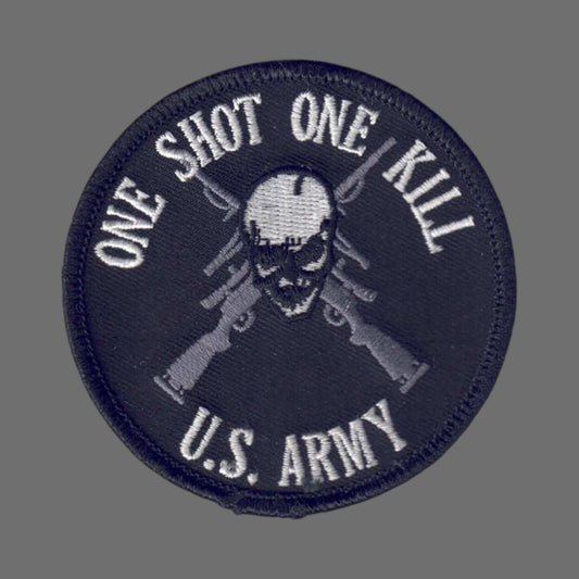 US ARMY ONE SHOT ONE KILL Patch - 6872
