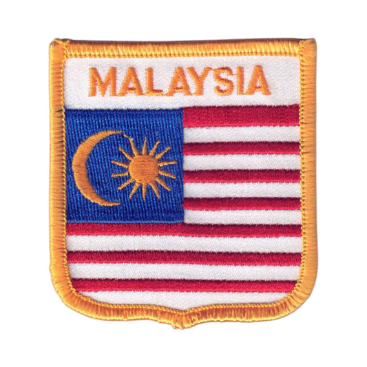 MALAYSIA Flag Shield Patch - 6961