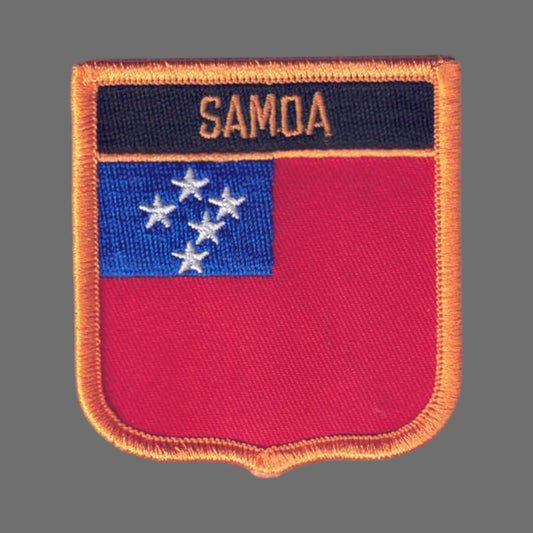 SAMOA Flag Shield Patch - 7392