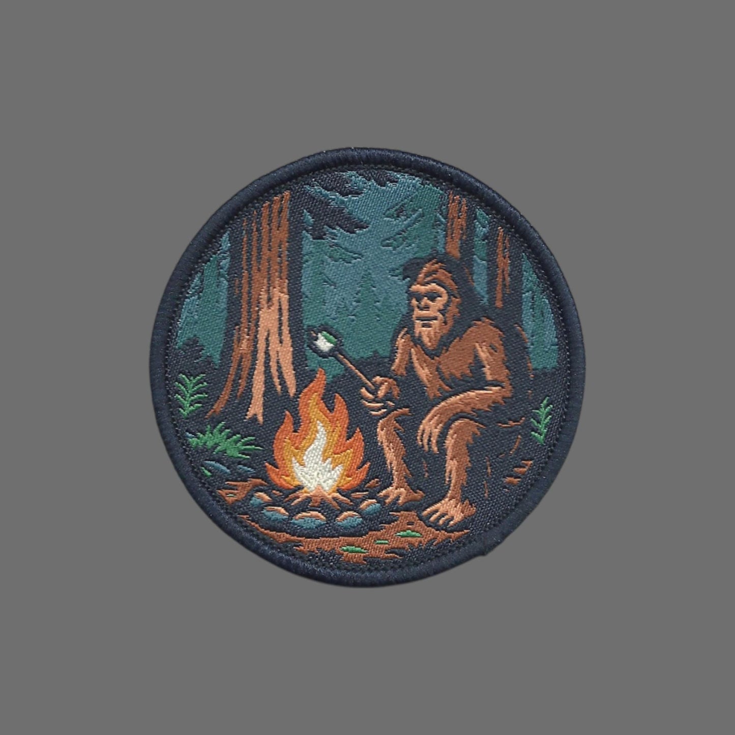 Bigfoot Campfire Patch Roasting Marshmallow - 10613