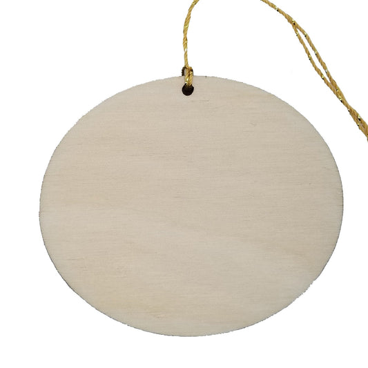 Cades Cove Tennessee Wood Ornament - Womens Bicycle with Basket and Bike Rack - TN Souvenir - 15233