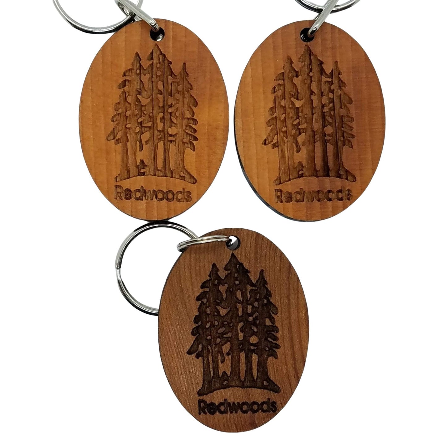 Anchorage Alaska Keychain Wood Keyring Mountain Alaska Souvenir AK Travel Gift Key Tag Bag - KC8076