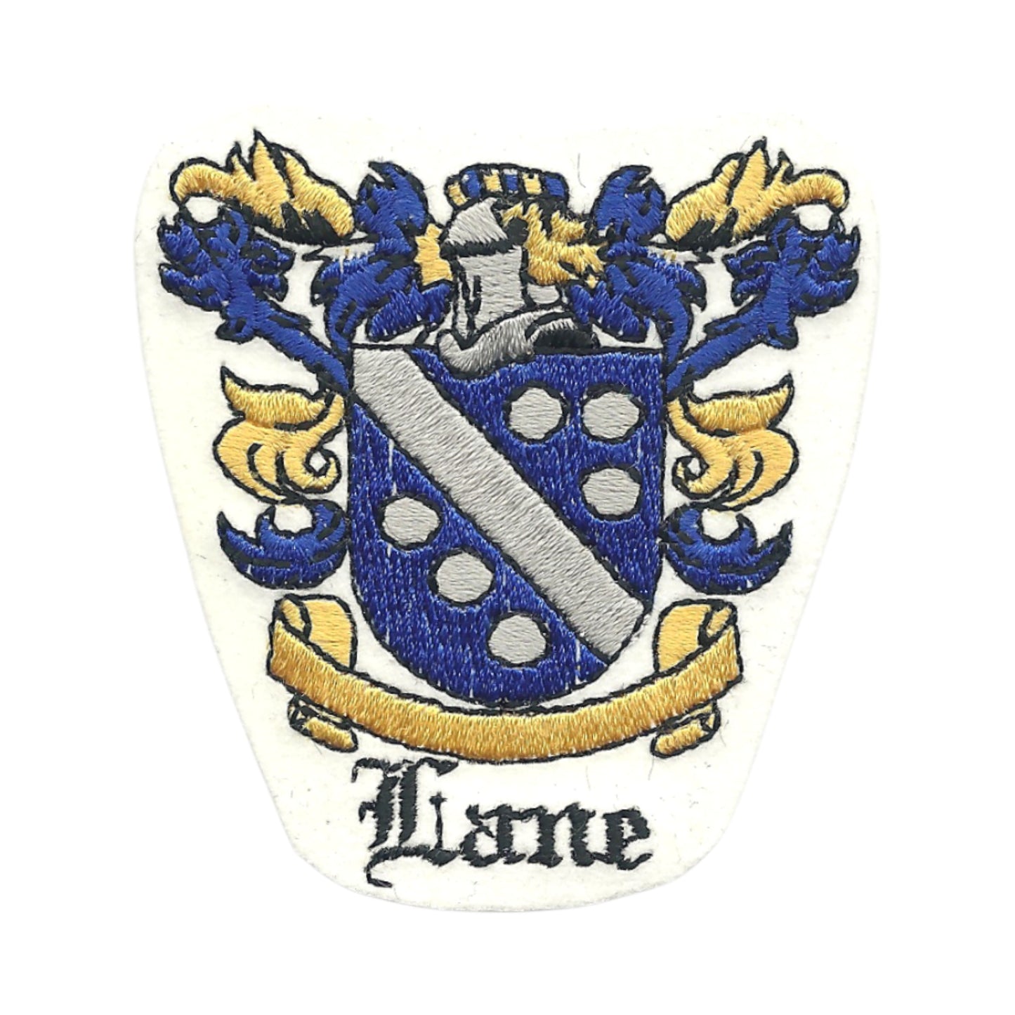 Lane Coat of Arms or Family Crest Patch - 0-0422