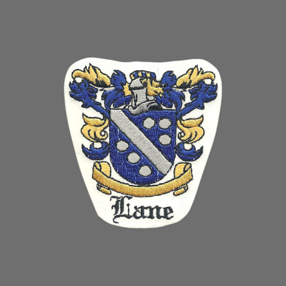 Lane Coat of Arms or Family Crest Patch - 0-0422
