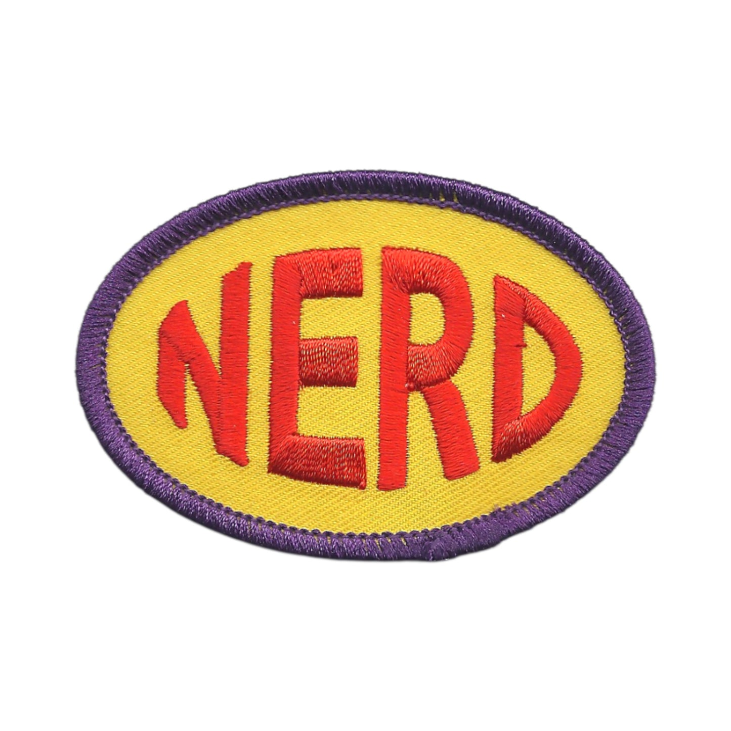 NERD Embroidered Patch Iron On - 0-0922