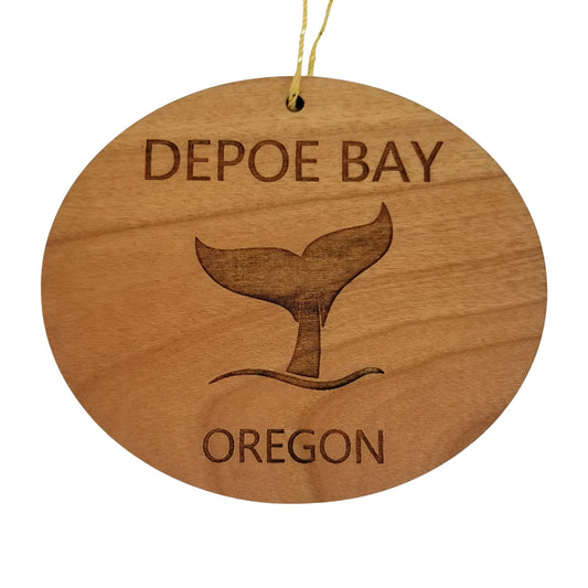 Wholesale Depoe Bay Ornament - Oregon Handmade Wood Souvenir