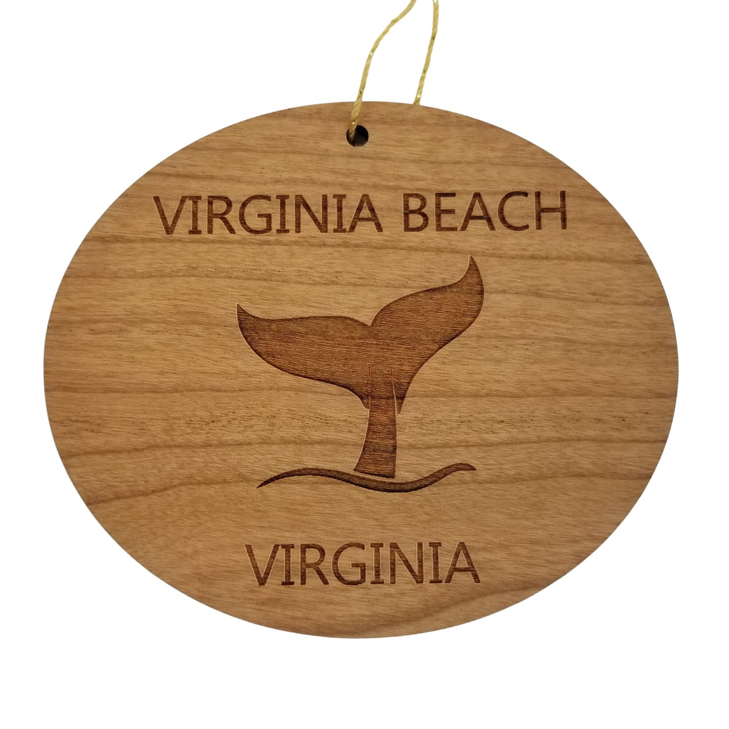 Wholesale Virginia Beach Ornament - Handmade Wood Souvenir