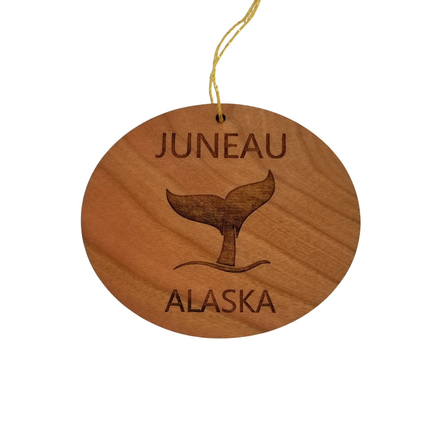 Wholesale Juneau Alaska Ornament - Handmade Wood Souvenir