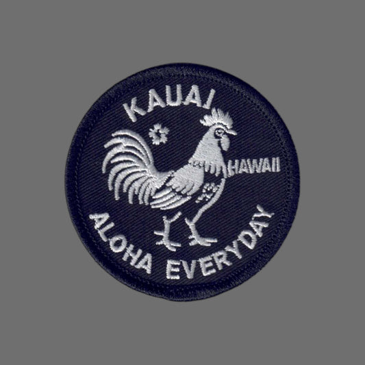 Kauai Hawaii Rooster Souvenir Patch - 10622