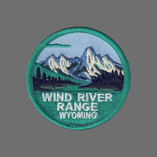 Wind River Range WY Souvenir Patch - 10623