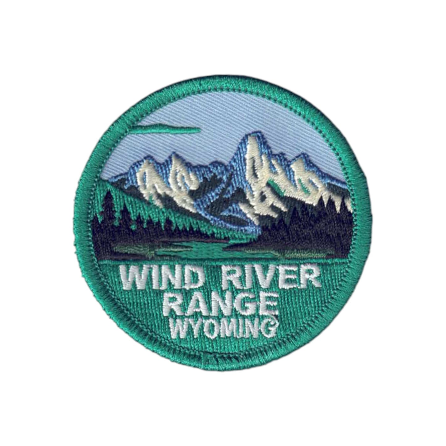 Wind River Range WY Souvenir Patch - 10623