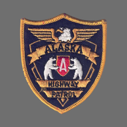 ALASKA Highway Patrol Souvenir Patch - 1090