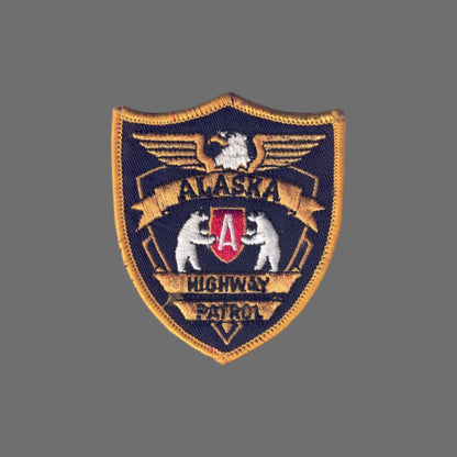 ALASKA Highway Patrol Souvenir Patch - 1090