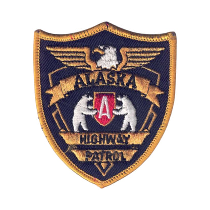 ALASKA Highway Patrol Souvenir Patch - 1090