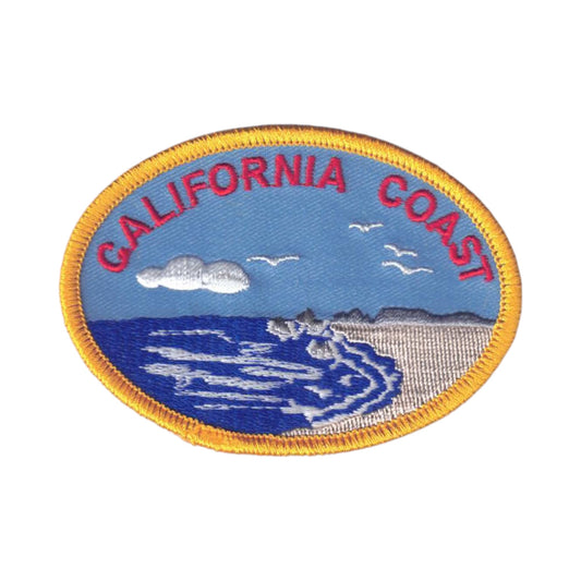 CALIFORNIA COAST Souvenir Patch - 1210