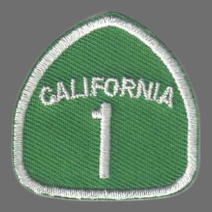 CALIFORNIA 1 MINI Souvenir Patch - 1231/1