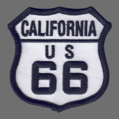 CALIFORNIA US 66 Souvenir Patch - 1236-39