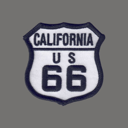 CALIFORNIA US 66 Souvenir Patch - 1236-39