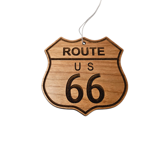 Route 66 Ornament - Made in USA Souvenir - 15801