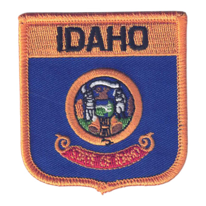 IDAHO Med Flag Shield Souvenir Patch - 1605