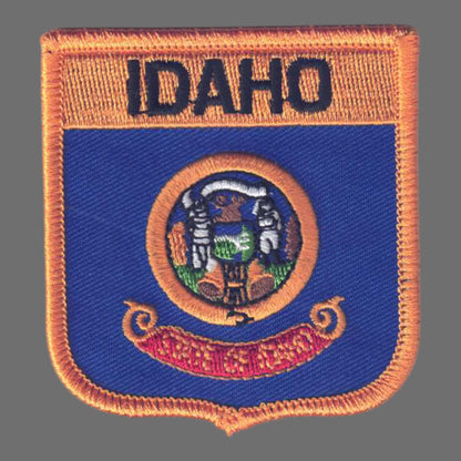 IDAHO Med Flag Shield Souvenir Patch - 1605