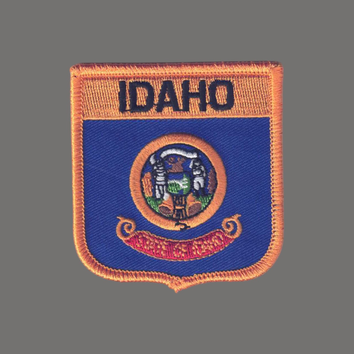 IDAHO Med Flag Shield Souvenir Patch - 1605