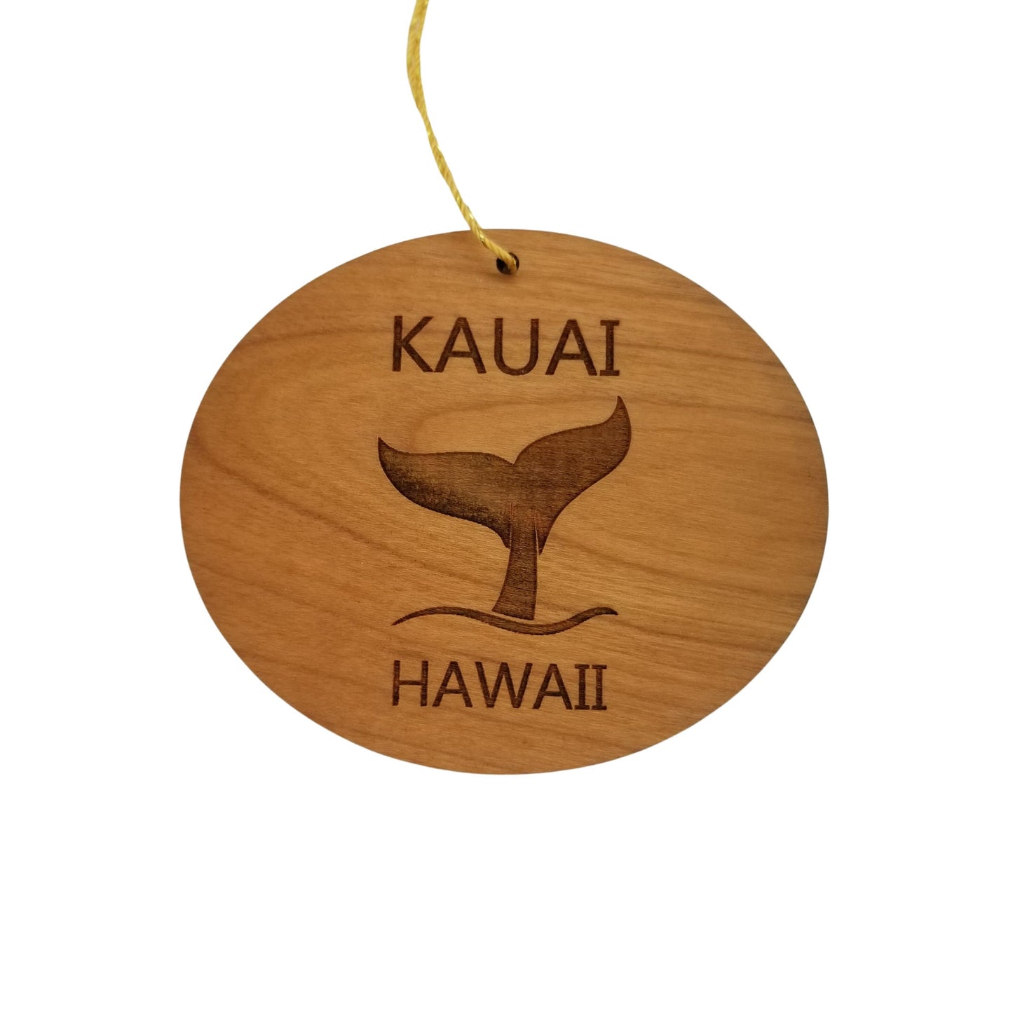 Wholesale Kauai Hawaii Ornament - Handmade Wood Souvenir