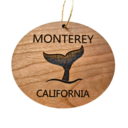 Wholesale Monterey California Ornament - Handmade Wood Souvenir