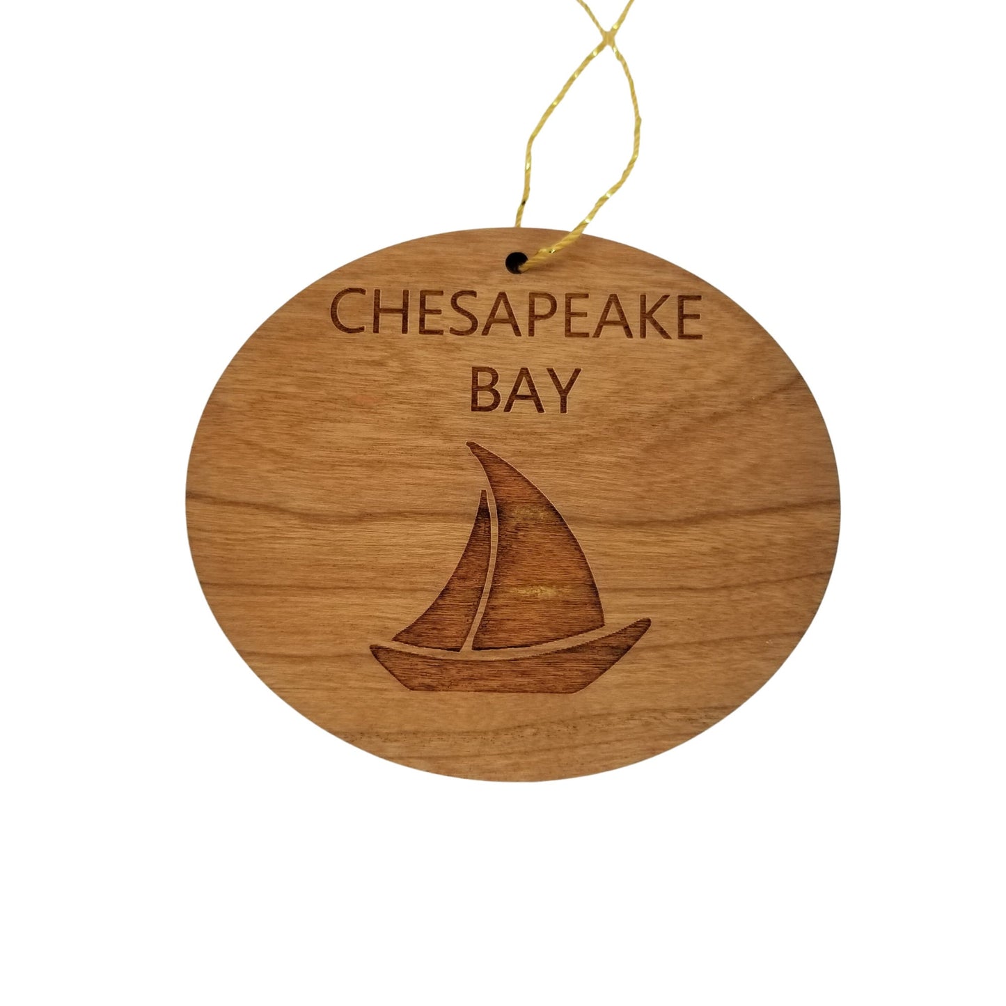 Wholesale Chesapeake Bay Ornament - Handmade Wood Souvenir