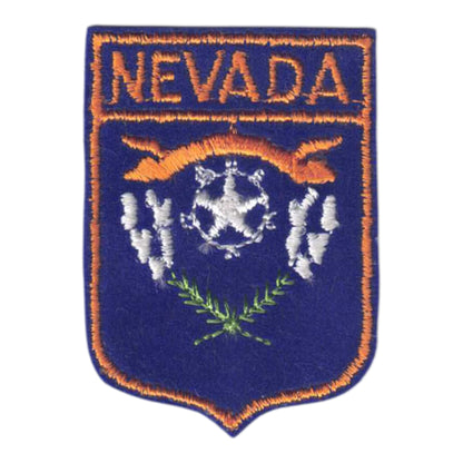 NEVADA Sm Flag Shield Souvenir Patch - 2401