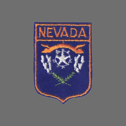 NEVADA Sm Flag Shield Souvenir Patch - 2401