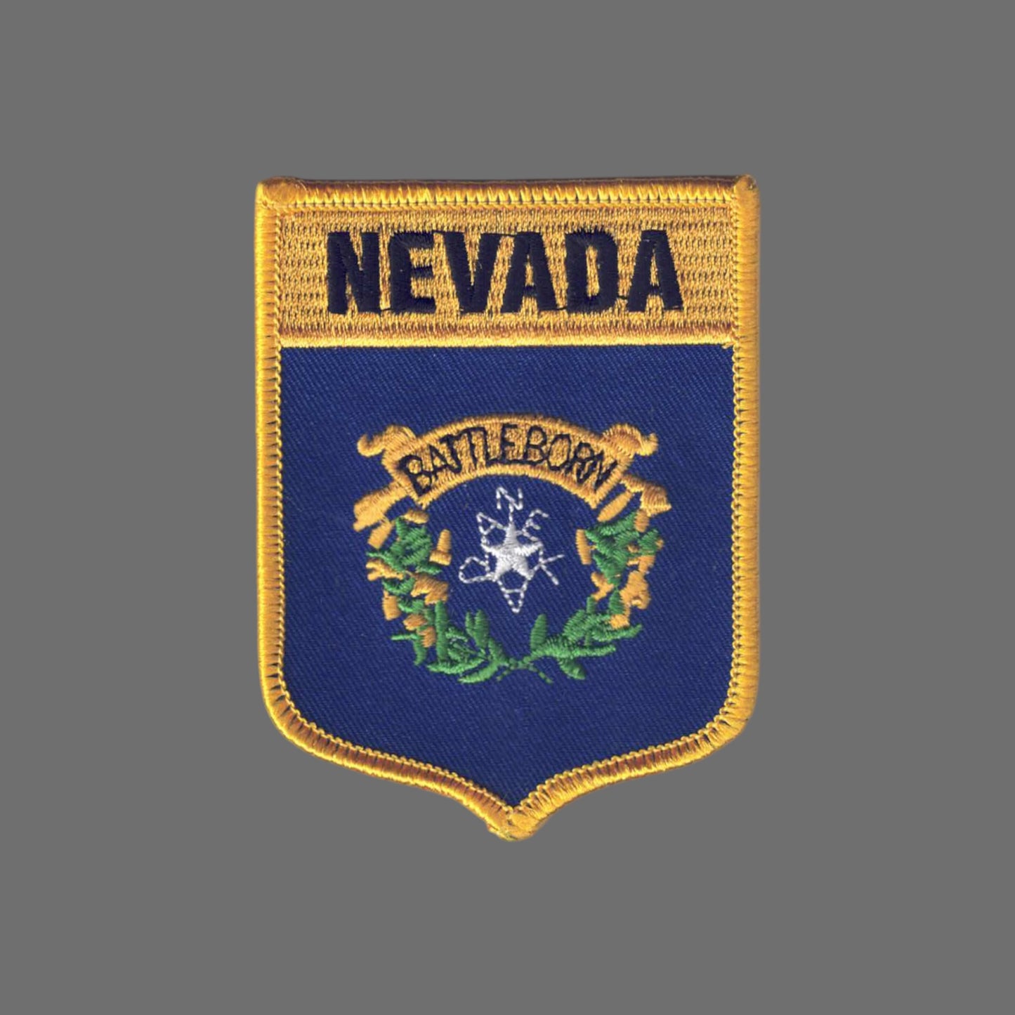 NEVADA LG Flag Shield Souvenir Patch - 2402