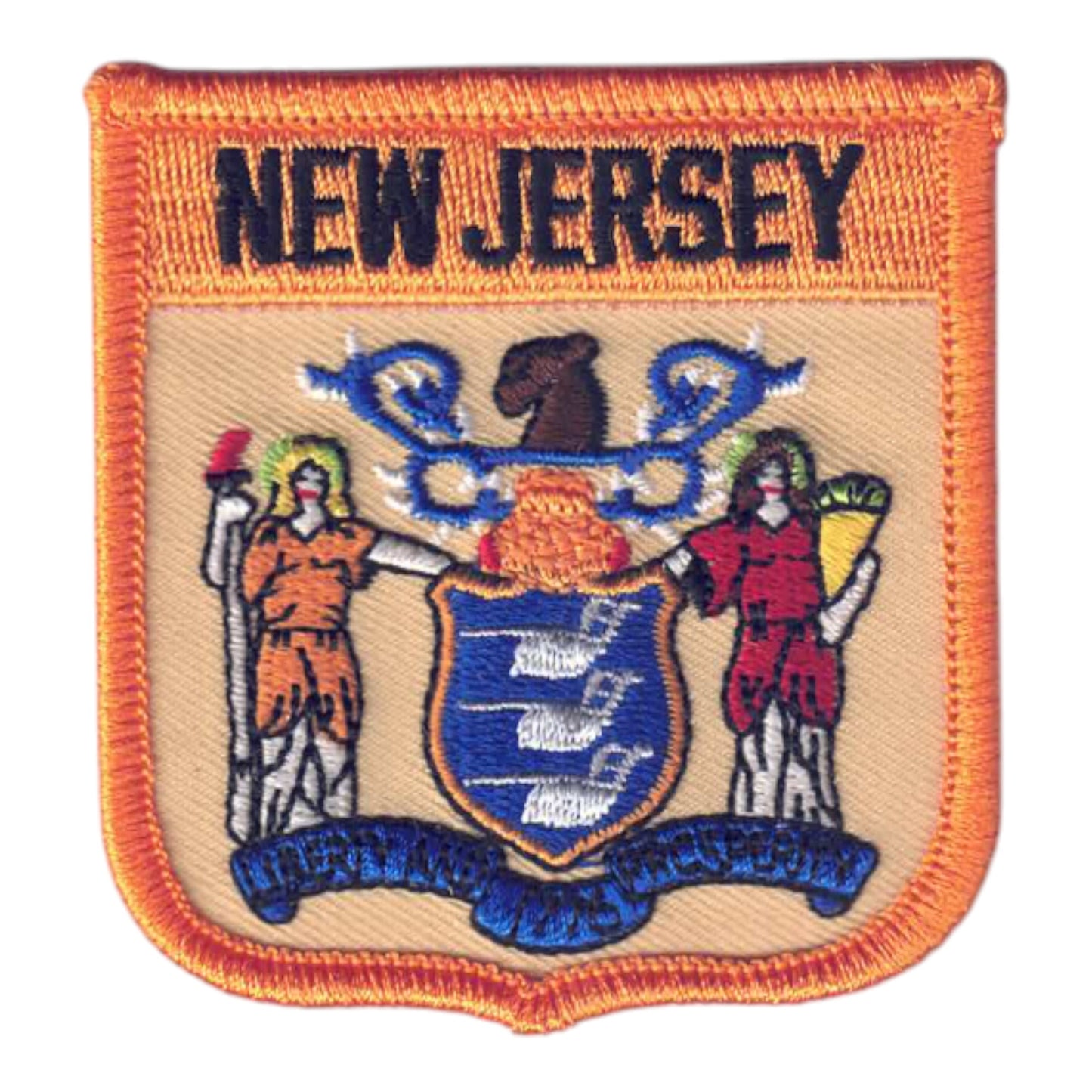 NEW JERSEY Med Flag Shield Patch - 2505
