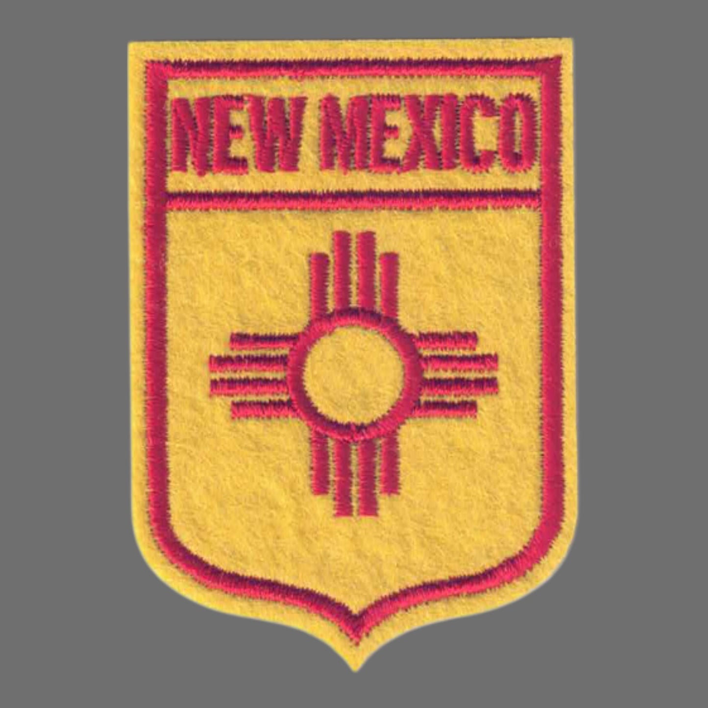 NEW MEXICO Sm Flag Shield Patch - 2551