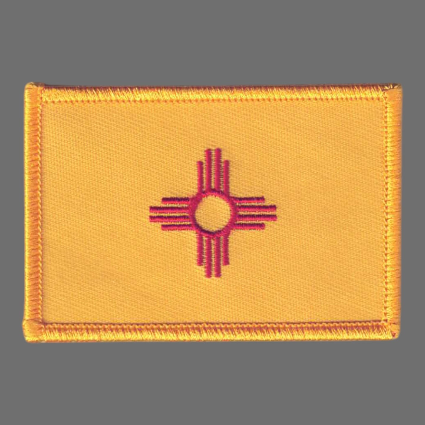 New Mexico NM State Flag Patch - 2554