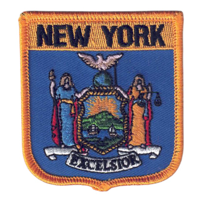 NEW YORK Med Flag Shield patch - 2605