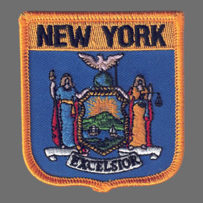 NEW YORK Med Flag Shield patch - 2605