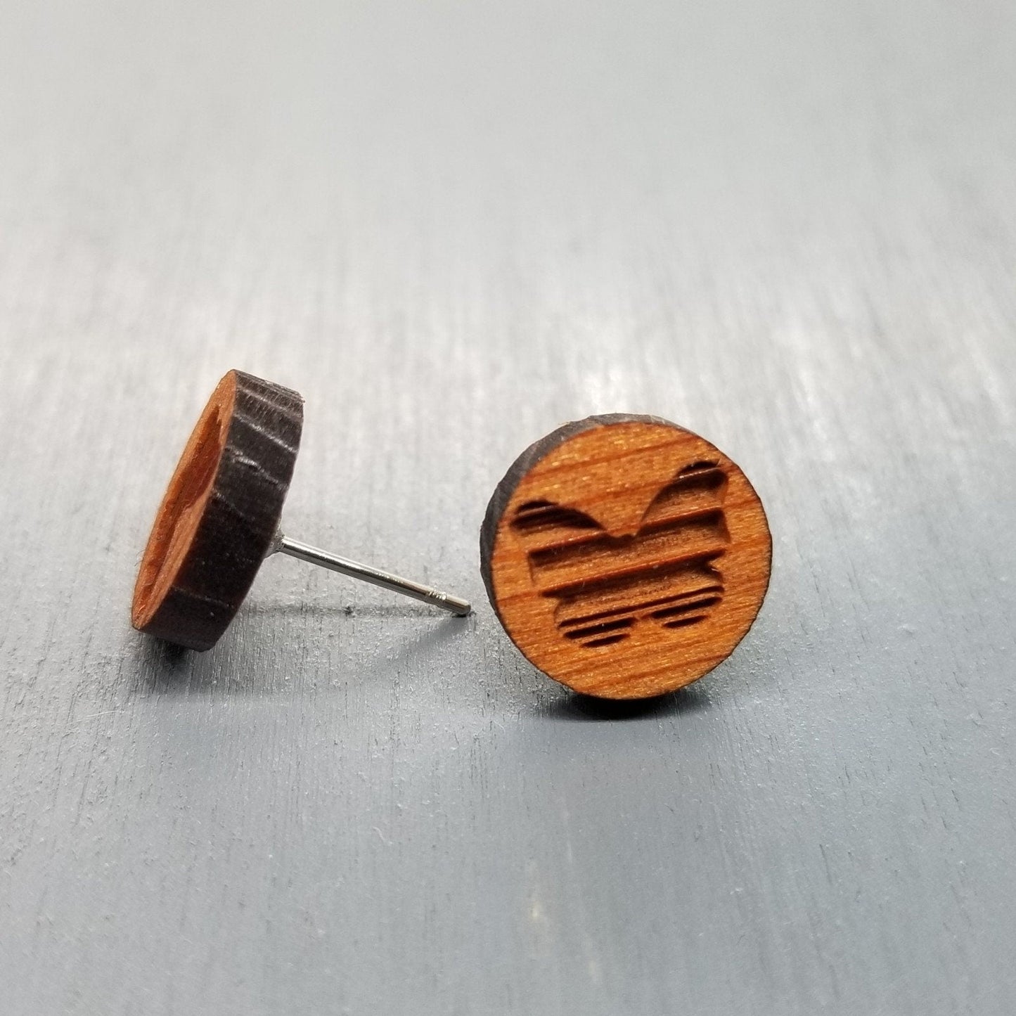 Wholesale Butterfly Earrings - Wood Earrings - Stud Earrings - Post Earrings