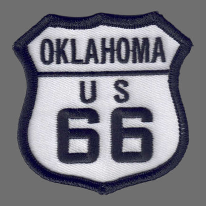 OKLAHOMA US 66 Souvenir Patch - 2816