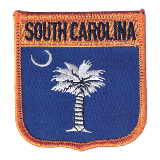 SOUTH CAROLINA Med Flag Shield Patch - 3005