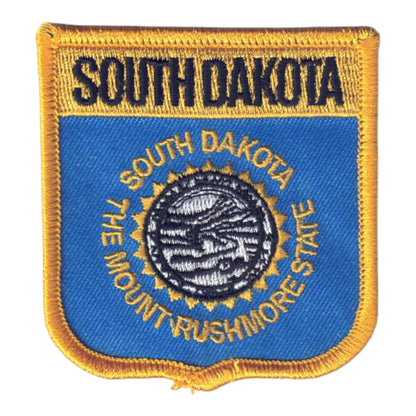SOUTH DAKOTA Med Flag Shield Patch - 3055