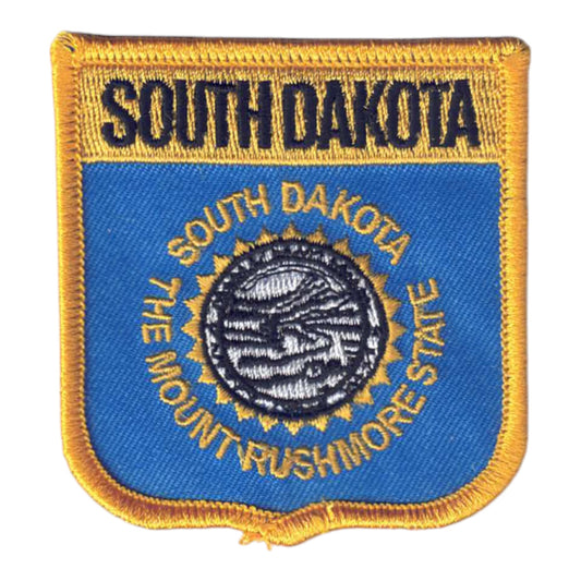 SOUTH DAKOTA Med Flag Shield Patch - 3055