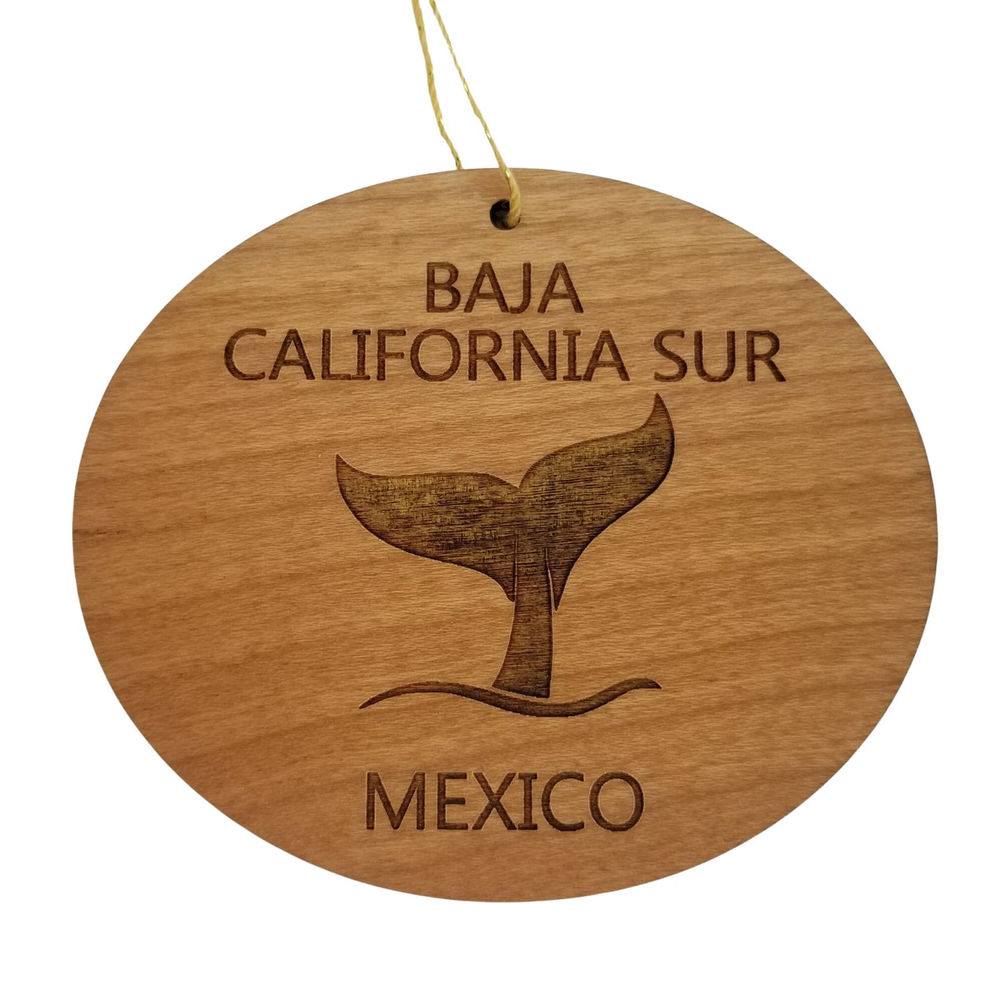 Wholesale Baja California Sur Mexico Ornament - Handmade Wood Souvenir