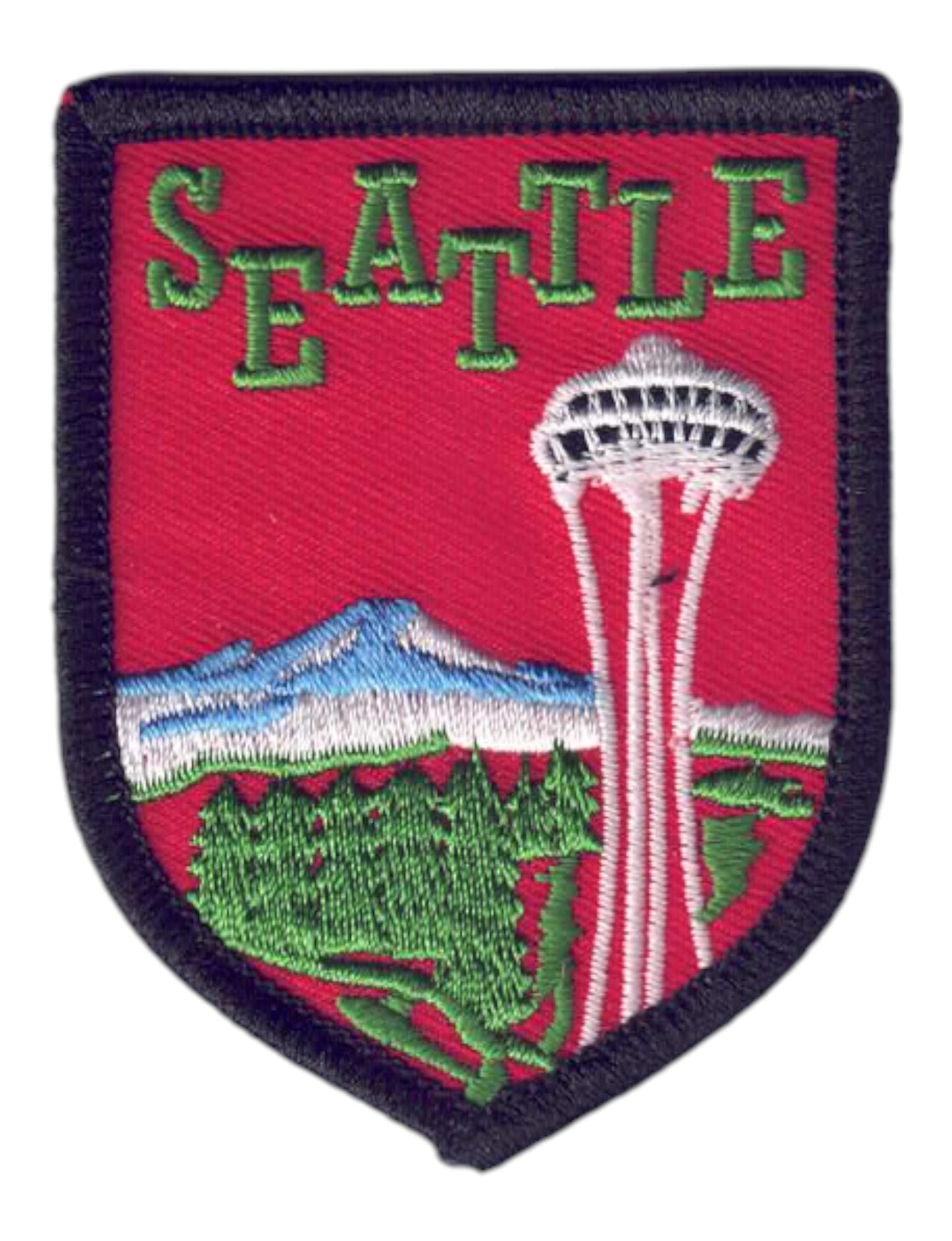 SEATTLE Space Needle Red Patch - 3356