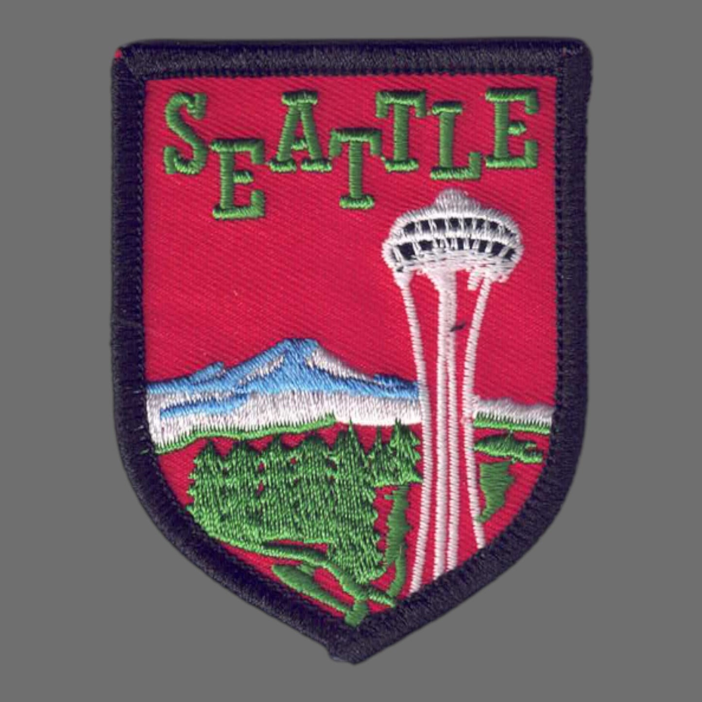 SEATTLE Space Needle Red Patch - 3356