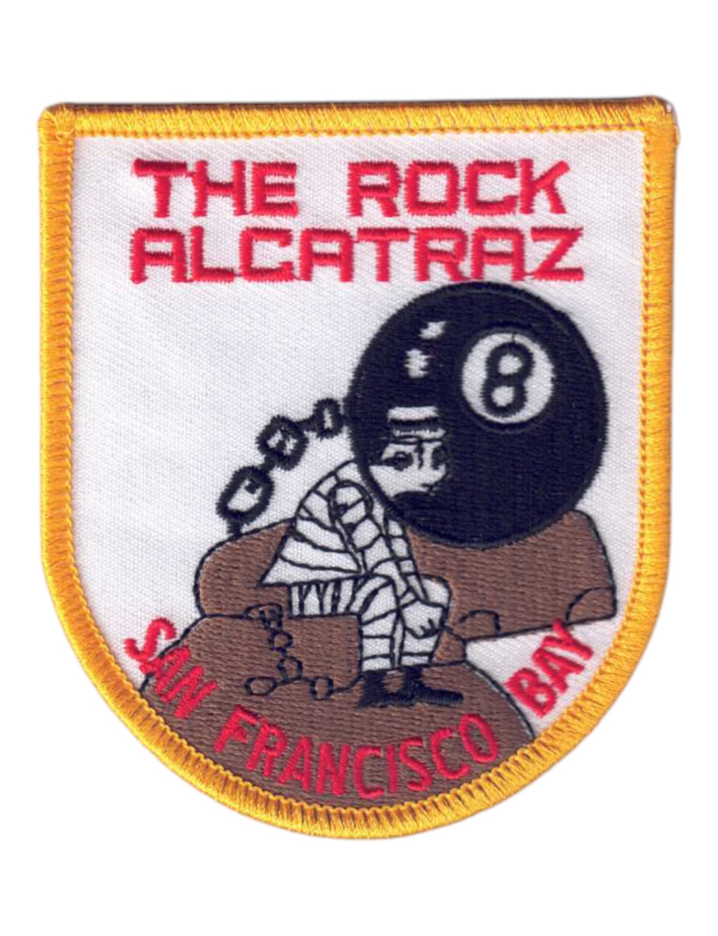 SF BAY - THE ROCK ALCATRAZ Patch - 4014
