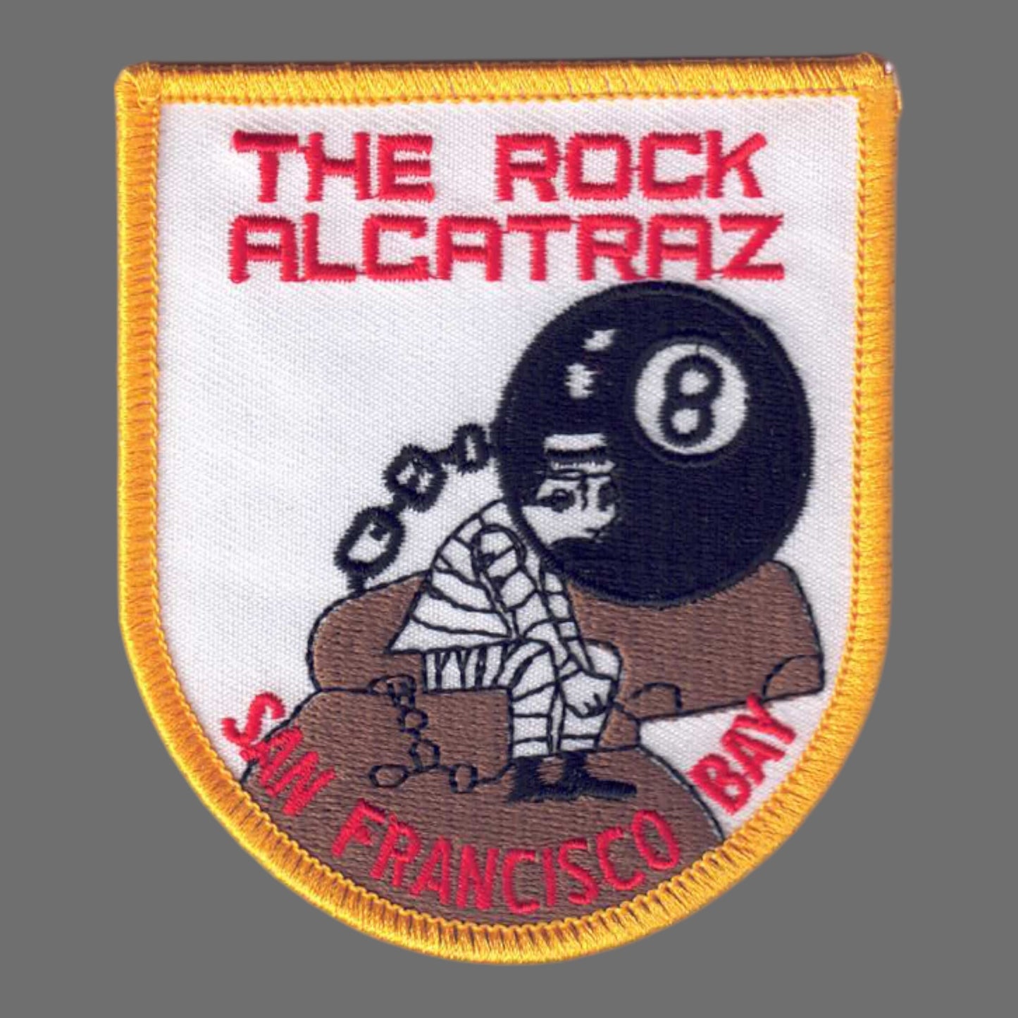 SF BAY - THE ROCK ALCATRAZ Patch - 4014
